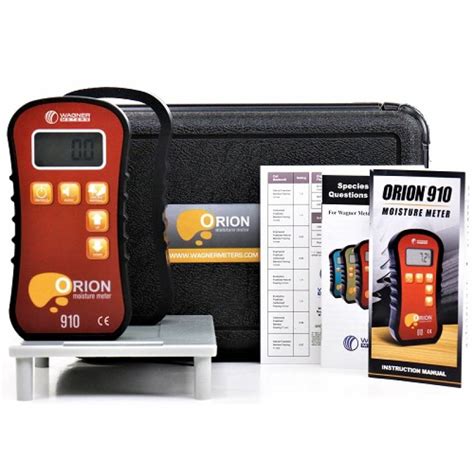 custom wagner pinless moisture meter|wagner orion 910 moisture meter.